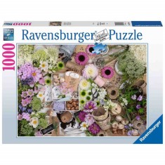 Puzzle Pentru Iubitorii De Flori, 1000 Piese