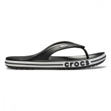 Șlapi Crocs Bayaband Flip Negru - Black/White