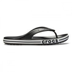 Șlapi Crocs Bayaband Flip Negru - Black/White