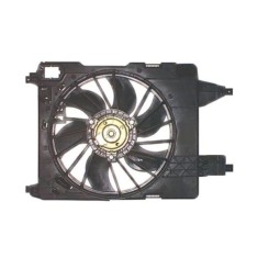 GMV radiator electroventilator Renault Kangoo, 20, Motorizare 1, 5 Dci 50/55/63/65/66/76/80kw; 1, 6 64/78kw Diesel/Benzina, dimensiune mm, Aftermarket