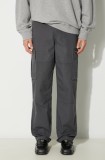 Dickies pantaloni Eagle Bend Pant barbati, culoarea gri, drept, DK0A4X9X0