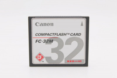 Card memorie Compact Flash CF 32 MB Canon foto