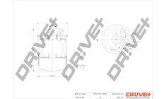Dr!ve+ DP1110.13.0073 filtru combustibil