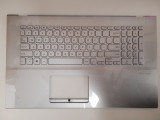 Carcasa superioara cu tastatura palmrest Laptop, Asus, X712, X712E, X712F, X712DA, X712DAP, X712EA, X712EQ, X712JA, X712FA, X712FAC, iluminata, layout