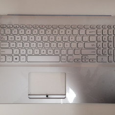 Carcasa superioara cu tastatura palmrest Laptop, Asus, VivoBook 17 X712FAC, 90NB0L61-R31UI0, 90NB0PI1-R32UI0, 90NB0L61-R33UI0, iluminata, layout US