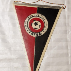 FANION FOTBAL - VIITORUL CUG CLUJ NAPOCA - VINTAGE - PIESA DE COLECTIE