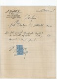 Romania, Faianta, Factura, Craiova, 1935