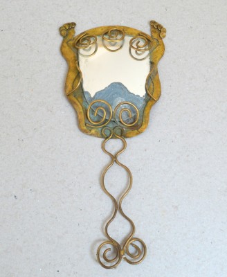 Oglinda de alama Art Deco cca 1920-30 foto