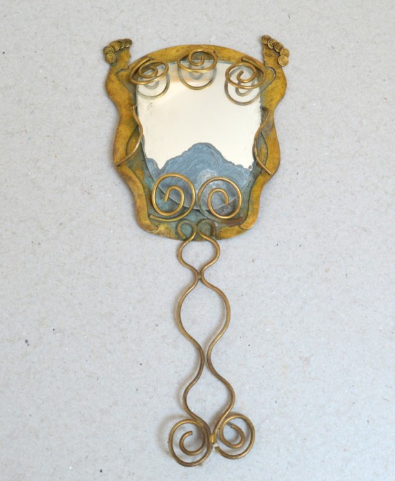 Oglinda de alama Art Deco cca 1920-30