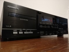 Double Stereo Casette Deck KENWOOD model KX-W4080 - Impecabil foto