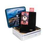 Biroul pentru bărbați din piele străină RFID