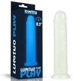 Dildo Realist Lumino Play Glow in the Dark 22 cm, Lovetoy