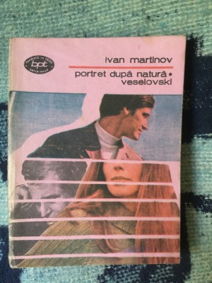 w0b Portret dupa natura. Veselovski &amp;ndash; Ivan Martinov foto