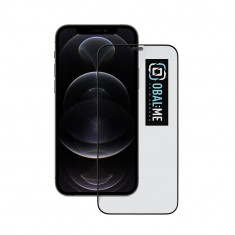 Folie de protectie telefon din sticla OBAL:ME, 5D pentru Apple iPhone 12/12 Pro, Negru