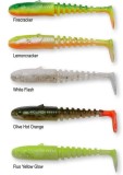 Set Shad SAVAGE GEAR Gobster, Dark Water Mix, 7.5cm, 5g, 5buc/pac