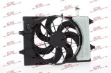 Ventilator radiator Hyundai Veloster 18-; Kia Soul 19-, motor: 2.0 T-GDI, 150 W, SRLine, 25231-B5300; 25350-J3140