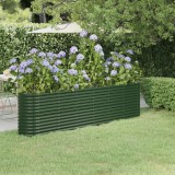 vidaXL Strat &icirc;nălțat grădină 260x40x68 cm oțel vopsit electrostatic