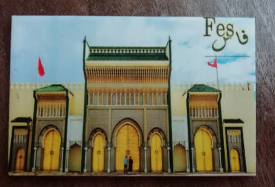 D5 - Magnet frigider - Tematica turism - Maroc 4 foto