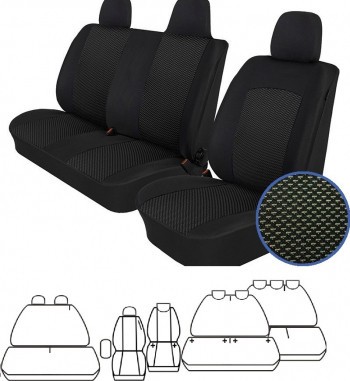 Set Huse Scaune Toyota Proace 8+1 locuri 9 locuri 2016-2020