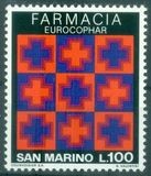 San Marino 1975 - farmacia 1v.neuzat,serie completa,perfecta stare(Z)