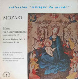Disc vinil, LP. Messe Du Couronnement - Messe Br&egrave;ve Nr.7-Mozart, Les Chanteurs De Saint-Eustache, Clasica