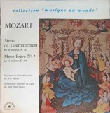 Disc vinil, LP. Messe Du Couronnement - Messe Br&egrave;ve Nr.7-Mozart, Les Chanteurs De Saint-Eustache-241932, Le Chant Du Monde