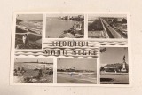 Vedere / CARTE POSTALA - LITORALUL MARII NEGRE, anii 50 (1959), tip fotografie alb-negru, circulata, scrisa