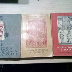 ISTORIA UNIVERSALA A TEATRULUI - 3 Vol. - Ion Zamfirescu - Editura de Stat