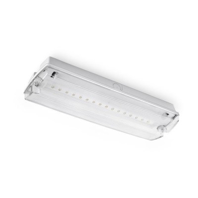 Corp iluminat de urgenta/siguranta 4W, LED, acumulator durata 3 ore ,A+ ,220V, de perete, aparent foto