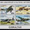 ✅ ( C5 ) Gibraltar 1998 &quot;A 80-a aniversare Royal Air Force&quot; , bloc 33, MNH