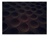 Tablou Canvas, "Dune deșertice &icirc;n lumina apusului", Cercuri, Repetitive, Textură, Abstract, Umbrire, Model, Misterios, Artistic, Captivant, &Icirc;nchidere,
