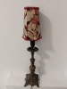 Elegant lampadar antic cu talpa din bronz masiv in stilul Baroc