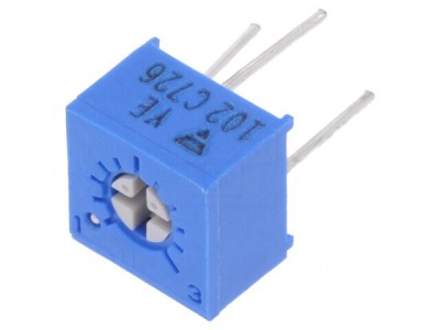Potentiometru orizontal 1k&amp;Omega; 500mW foto
