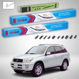 Cumpara ieftin Ștergătoare Toyota RAV4 A1 XA10 1994-2000 | Set Față și Spate Flat Premium &ndash; TeamCar&reg;