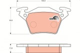 TRW GDB1408 COTEC set placute frana,frana disc