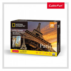 PUZZLE 3D+BROSURA-PARIS 80 PIESE foto