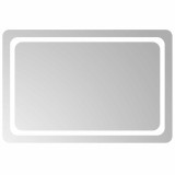 Cumpara ieftin Oglinda de baie cu LED, 90x60 cm