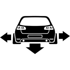 Sticker Auto Volkswagen Golf