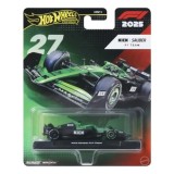 HOT WHEELS PREMIUM REAL RIDERS FORMULA 1 2024 MASINUTA METALICA KICK SAUBER F1 TEAM NUMARUL 27 SCARA 1 LA 64