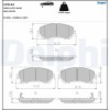 Placute Frana Delphi LP3144 Frana Disc Nissan Qashqai Kadjar X-Trail Renault