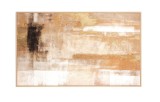 Cumpara ieftin Tablou decorativ pictat manual canvas abstract nuante maro Bold 204x5x124h