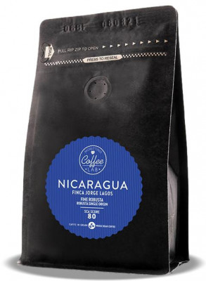 Cafea boabe specialitate Nicaragua Finca Jorge Lagos, Robusta fina Morettino foto