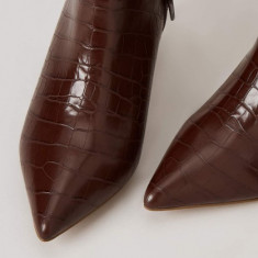 Botine Find Chocolate Croc, M. 36 NOI