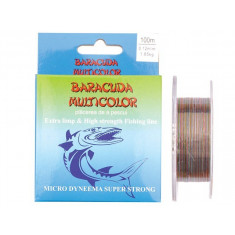Nylon monofilament Baracuda Multicolor 100 m
