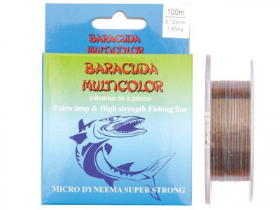 Nylon monofilament Baracuda Multicolor 100 m foto