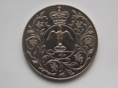 25 Pence 1977 GBR (Silver Jubilee of Reign) foto