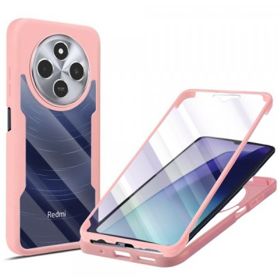 Husa pentru Xiaomi Poco C75 / Redmi 14C, Techsuit, ColorVerse 360, Roz foto