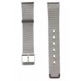 Curea de ceas din metal, 16 mm x 18 cm, argintiu