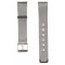 Curea de ceas din metal, 16 mm x 18 cm, argintiu
