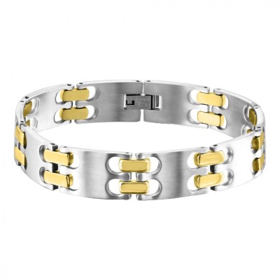 Bratara din otel inoxidabil, Grad chirurgical 316L, Lant, A4S10897 foto